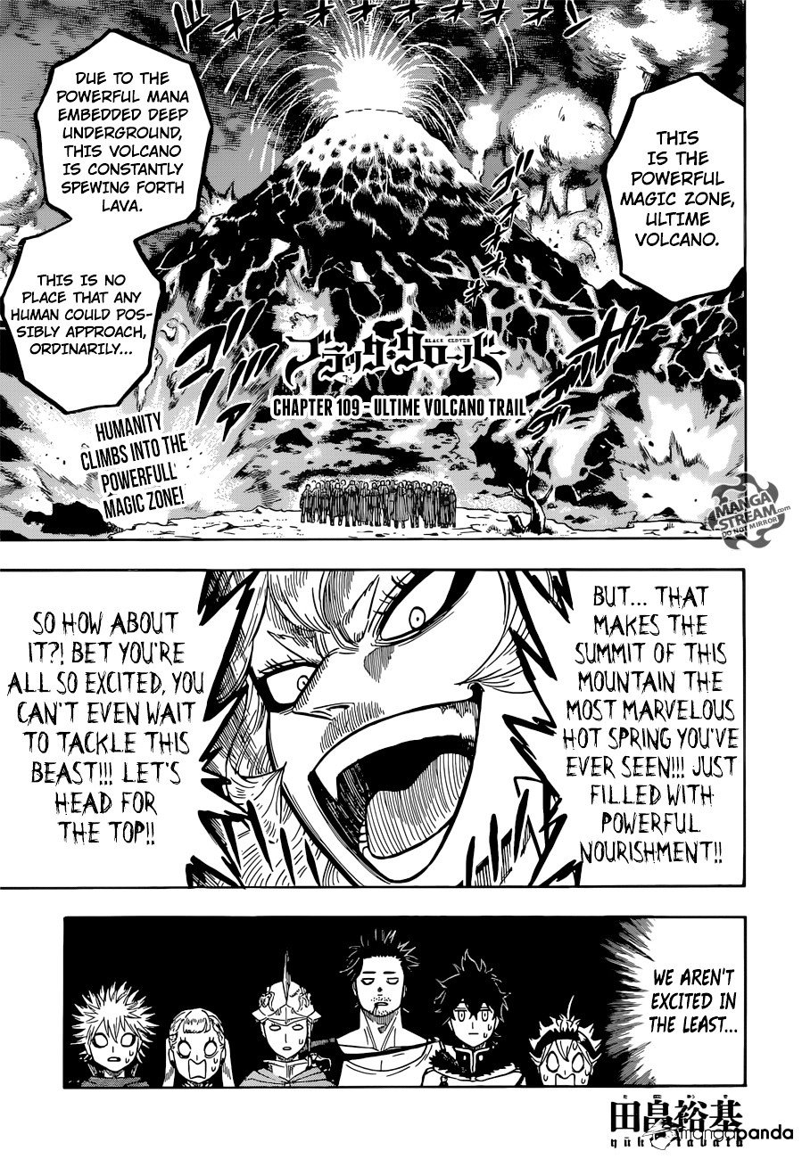 Black Clover, Chapter 109