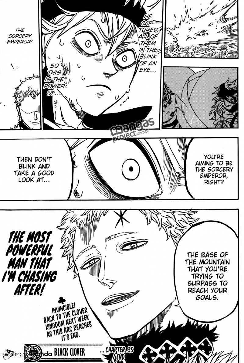 Black Clover, Chapter 35