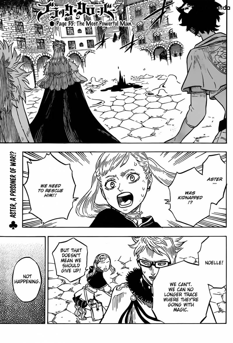 Black Clover, Chapter 35