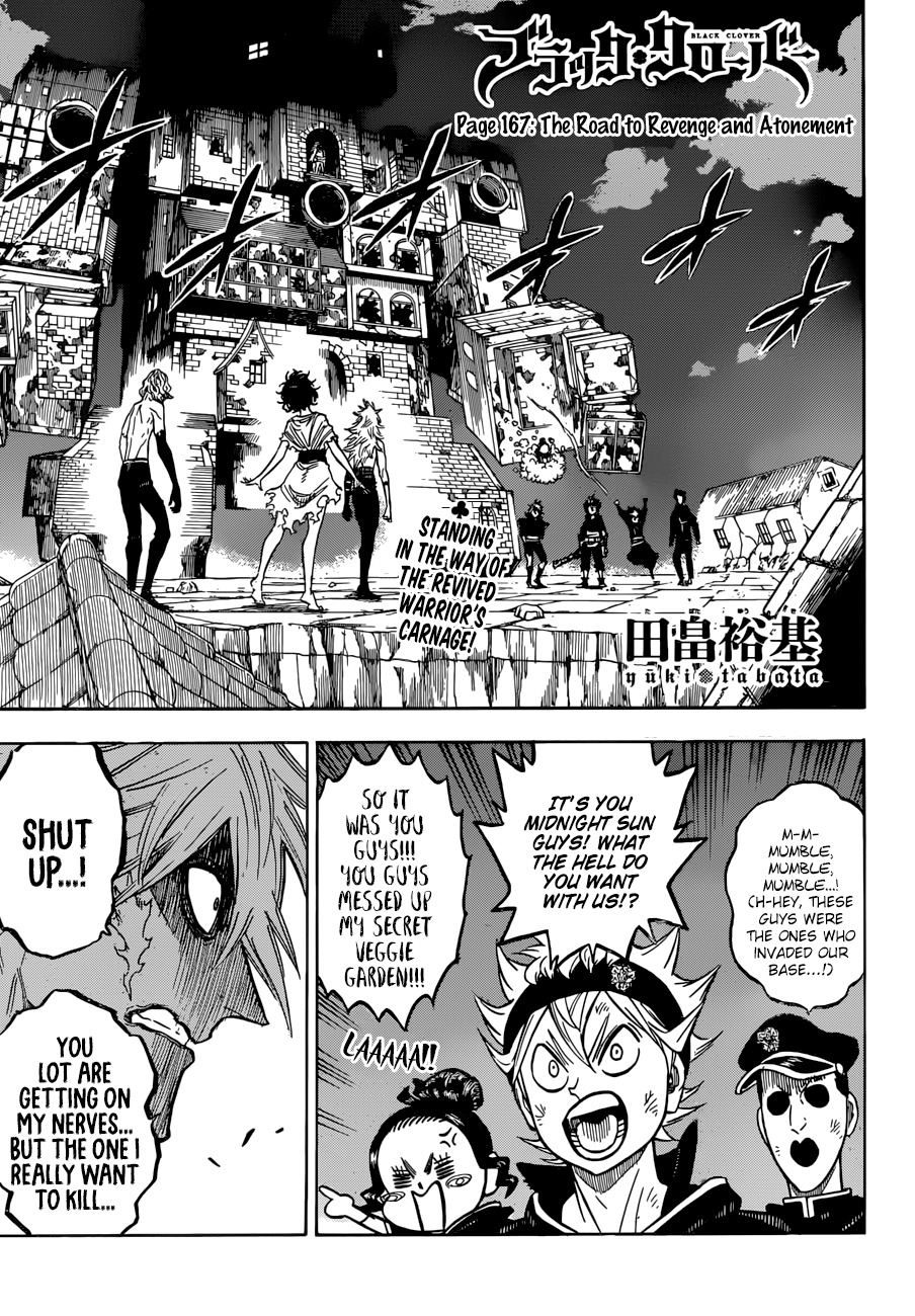 Black Clover, Chapter 167