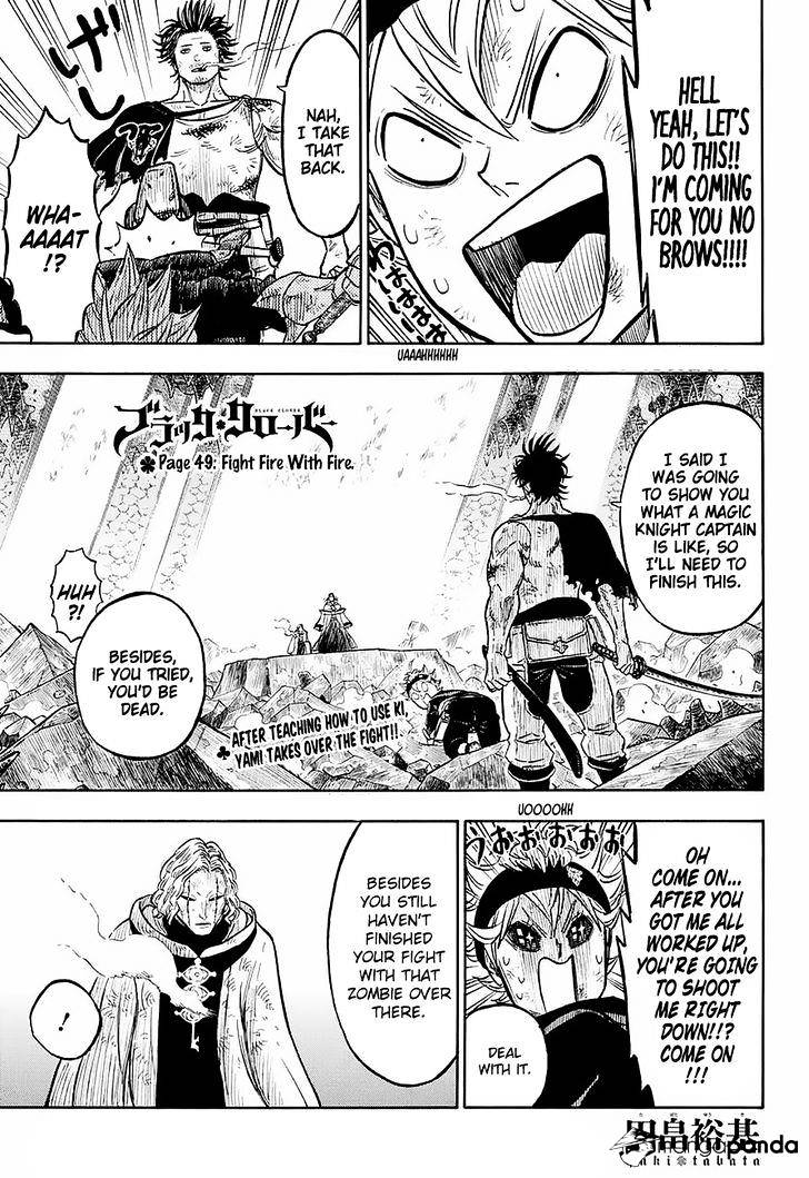 Black Clover, Chapter 49