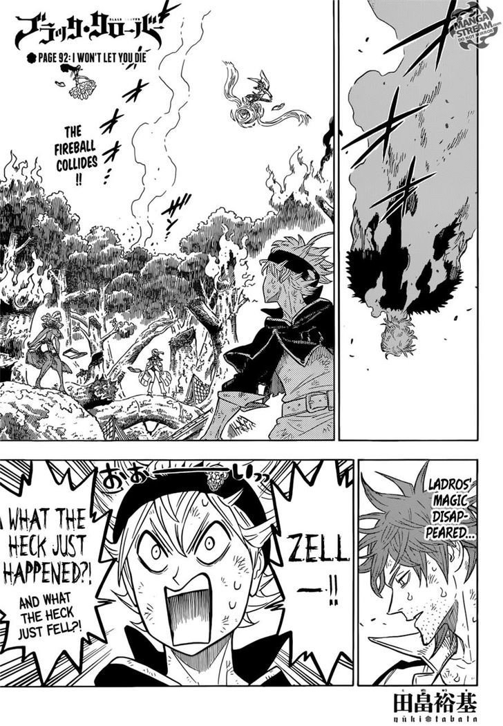 Black Clover, Chapter 92