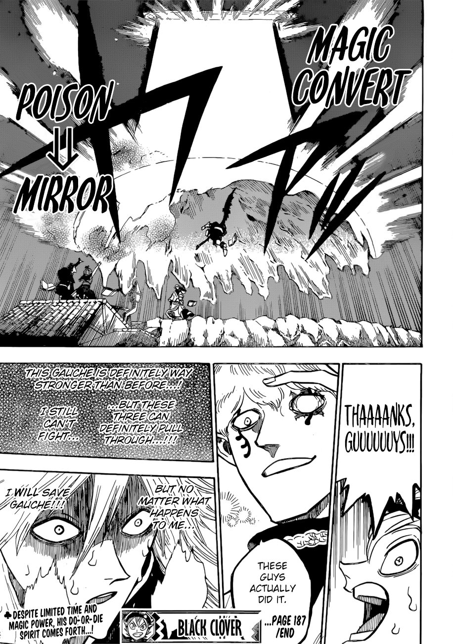 Black Clover, Chapter 187