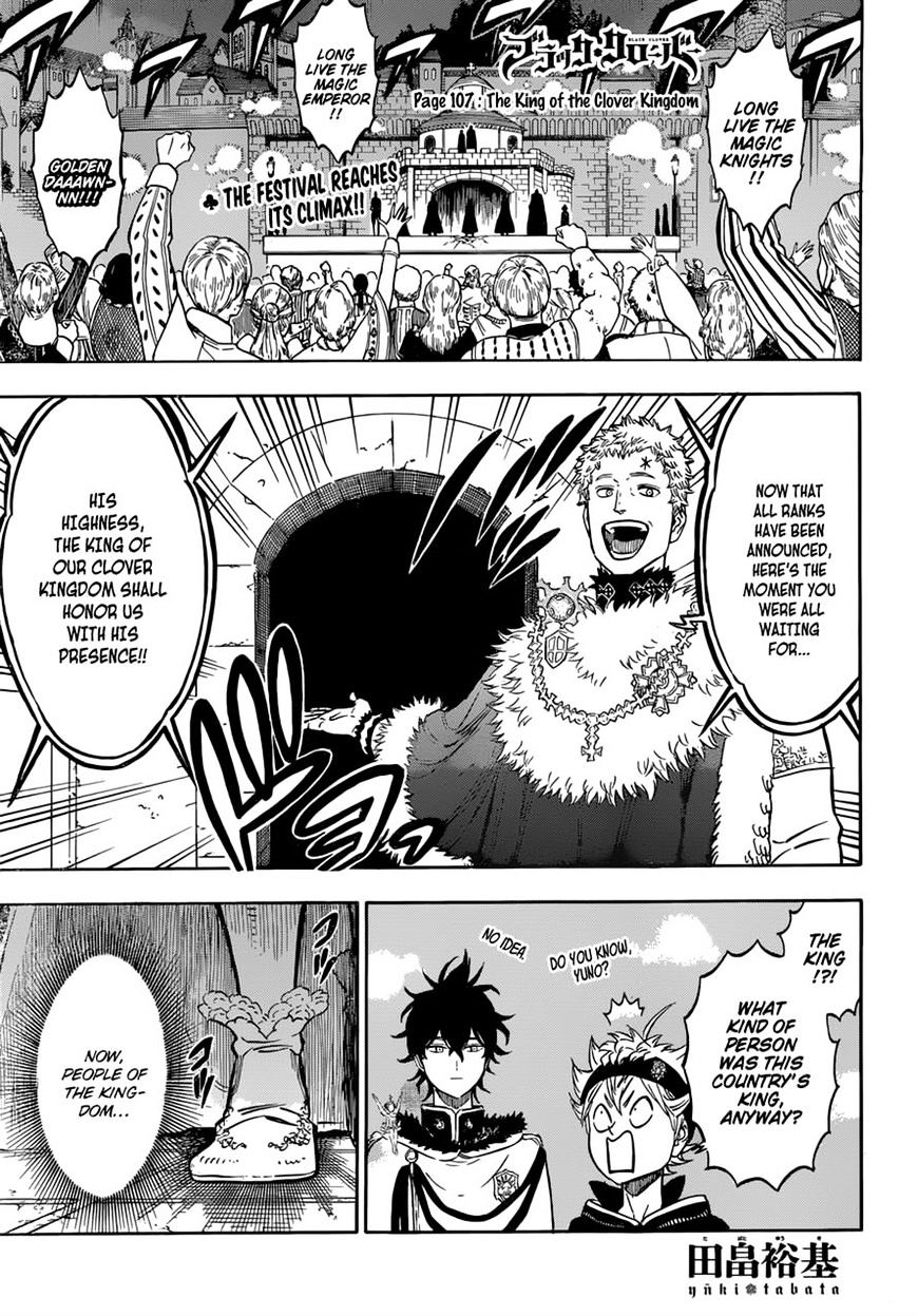 Black Clover, Chapter 107