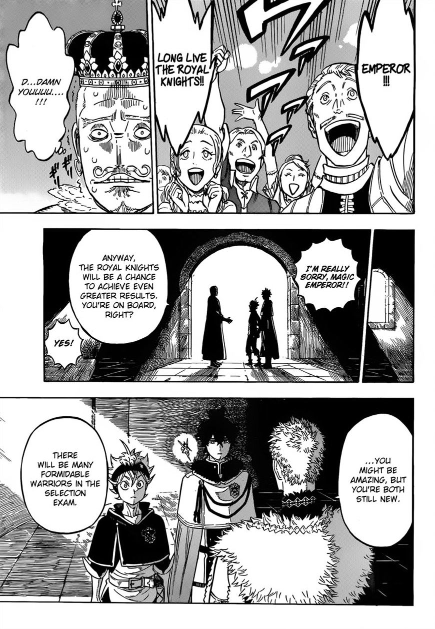 Black Clover, Chapter 107