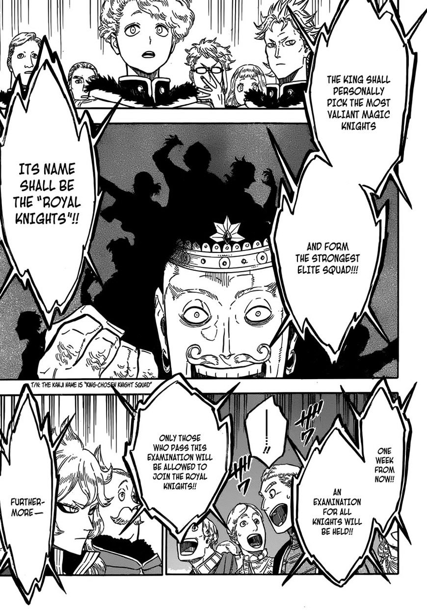 Black Clover, Chapter 107