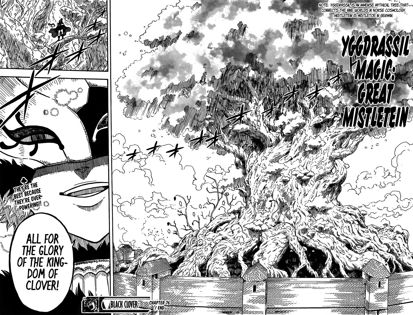 Black Clover, Chapter 76