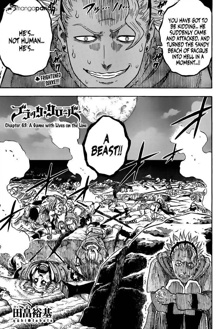 Black Clover, Chapter 63