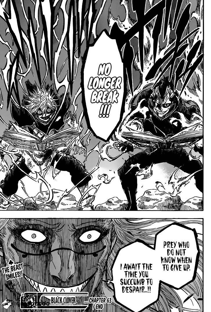 Black Clover, Chapter 63