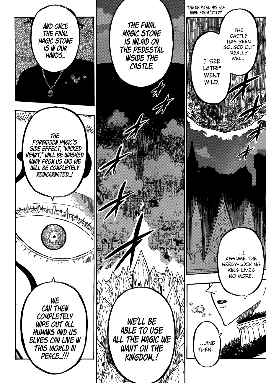 Black Clover, Chapter 181