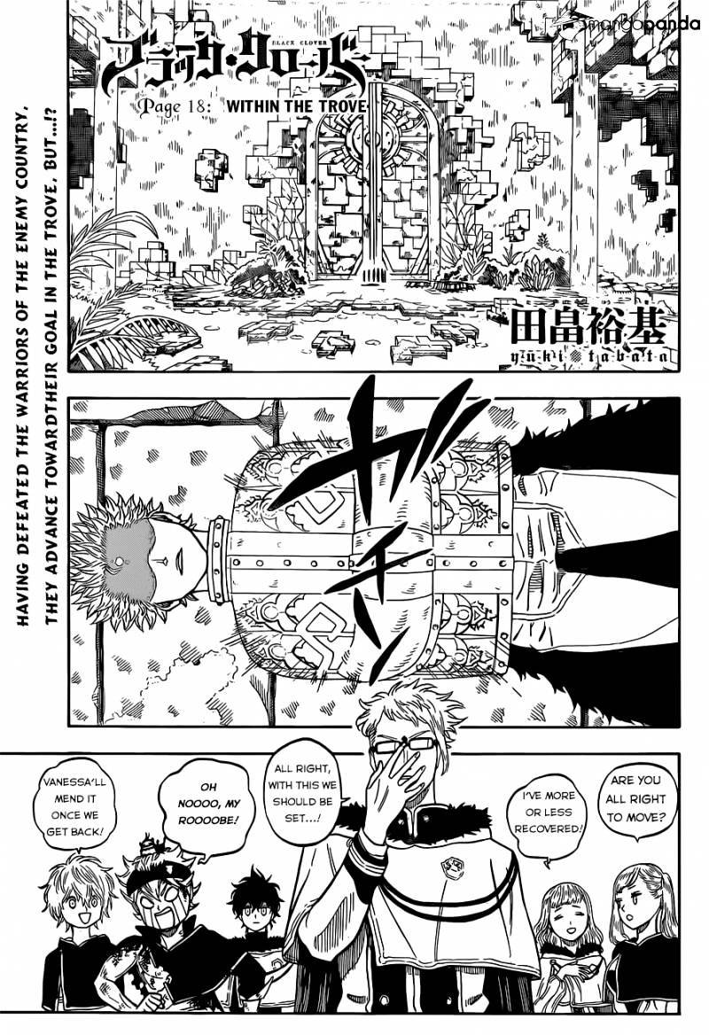 Black Clover, Chapter 18