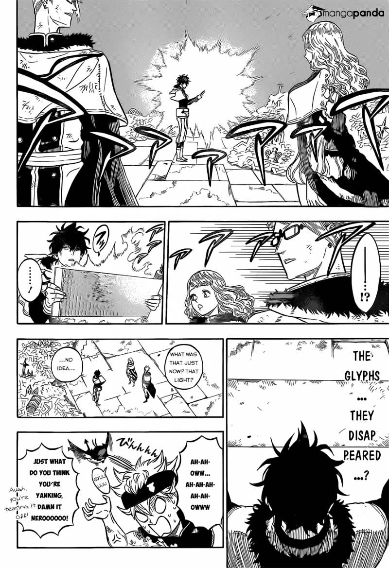 Black Clover, Chapter 18