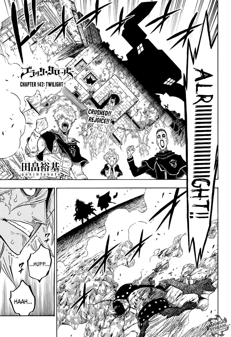 Black Clover, Chapter 142