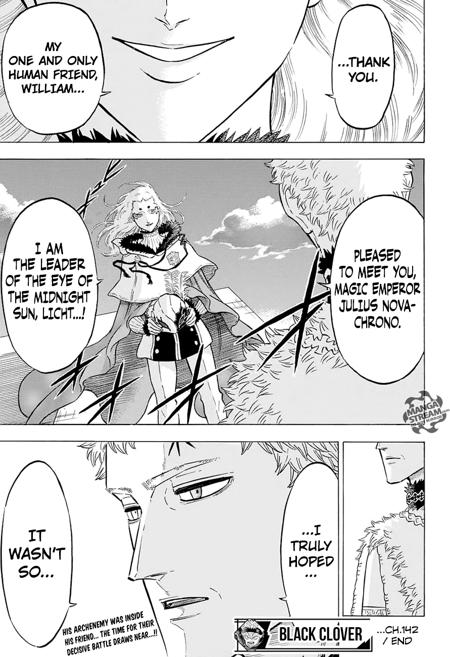 Black Clover, Chapter 142