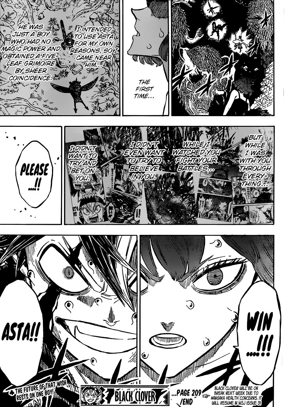 Black Clover, Chapter 209