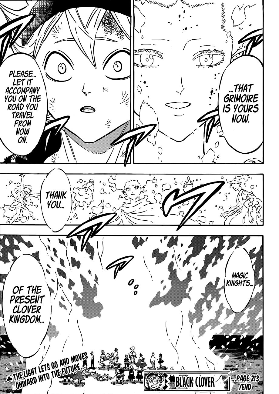 Black Clover, Chapter 213