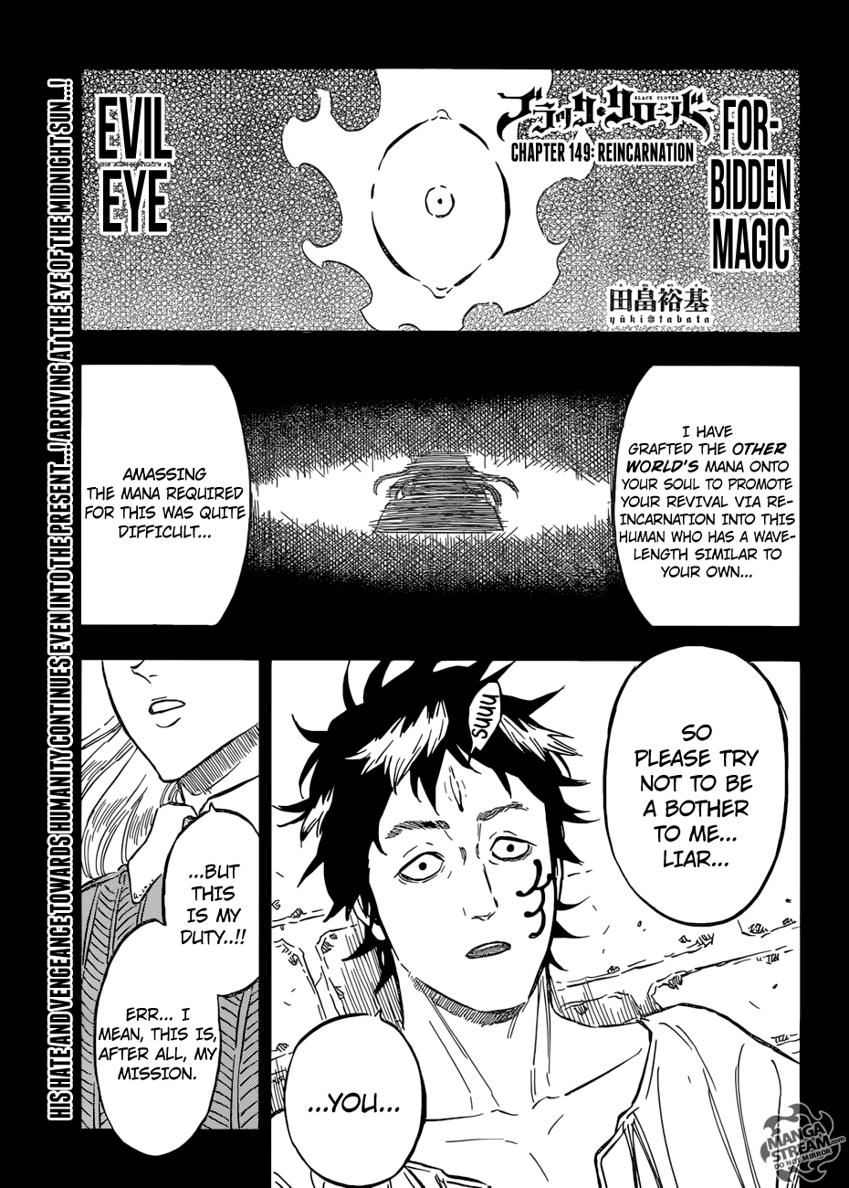 Black Clover, Chapter 149