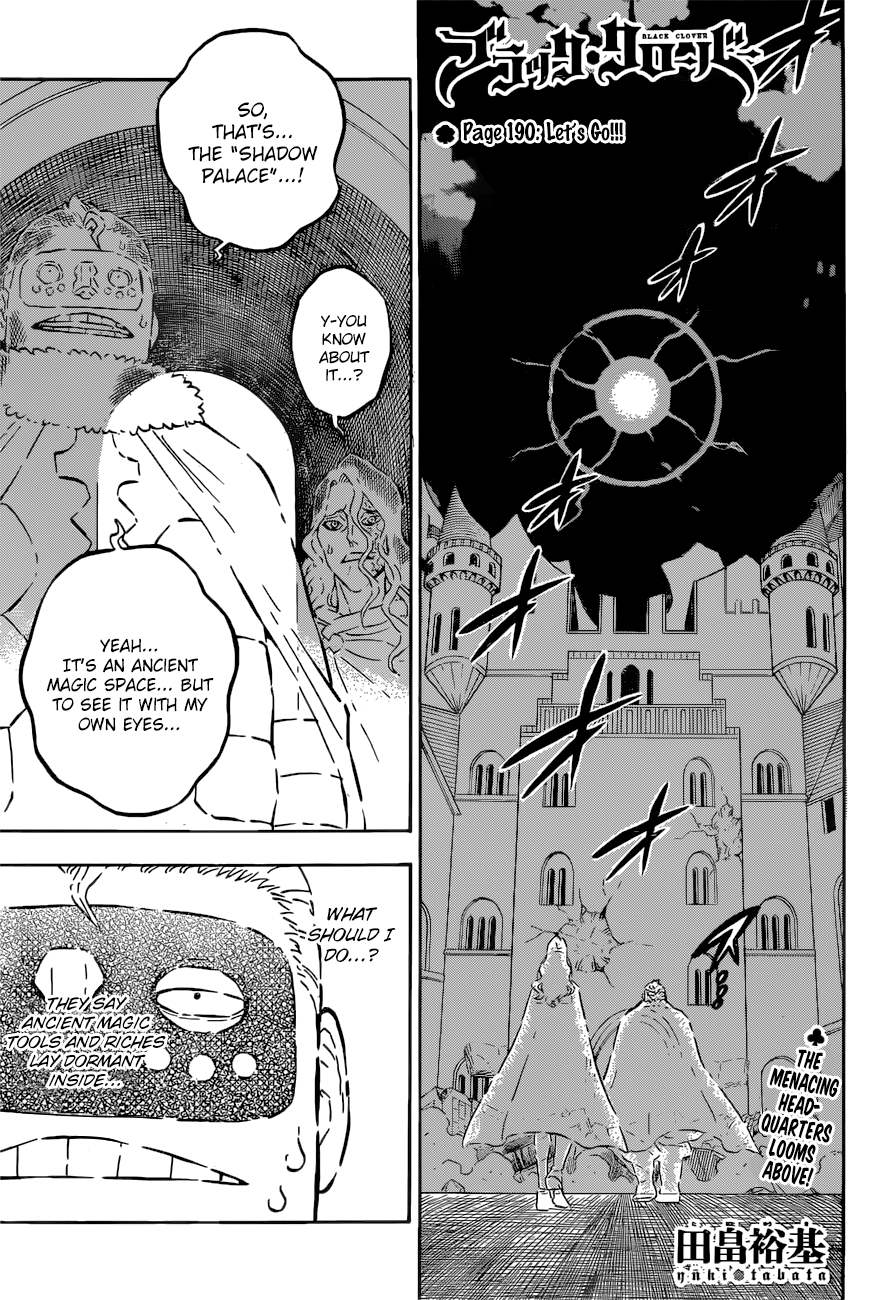 Black Clover, Chapter 190