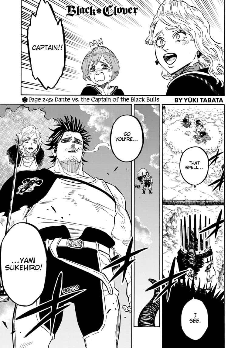 Black Clover, Chapter 245