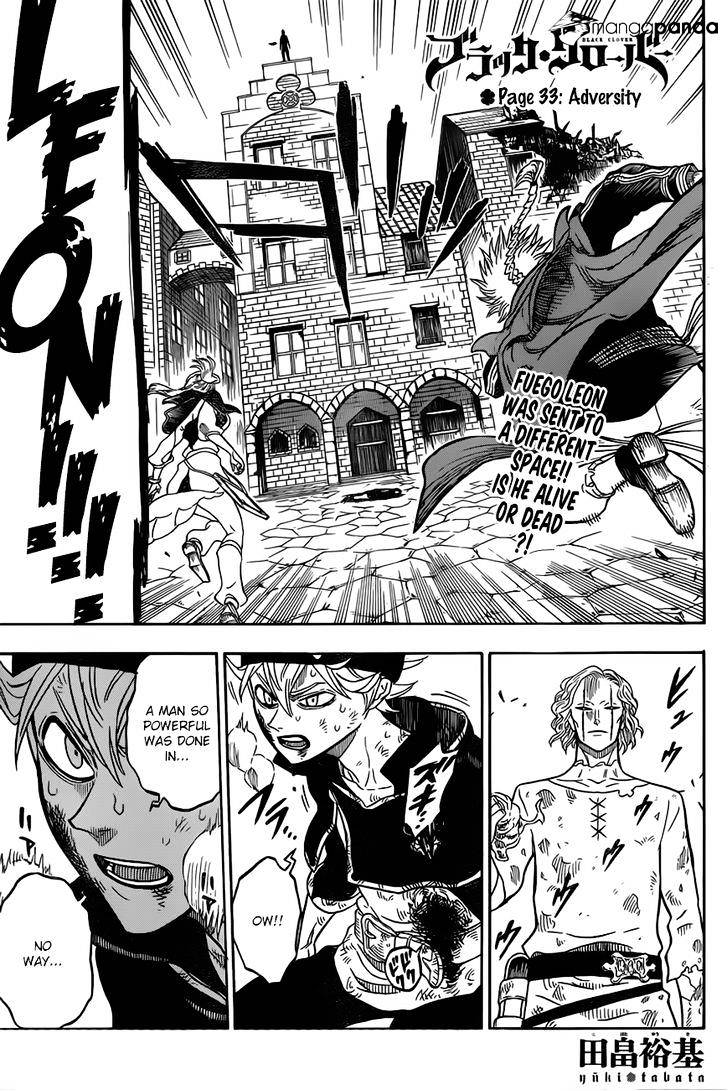 Black Clover, Chapter 33