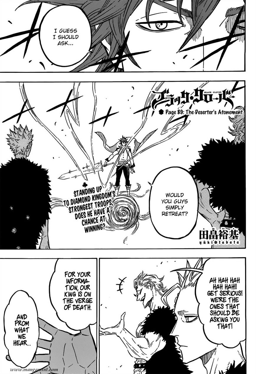 Black Clover, Chapter 89