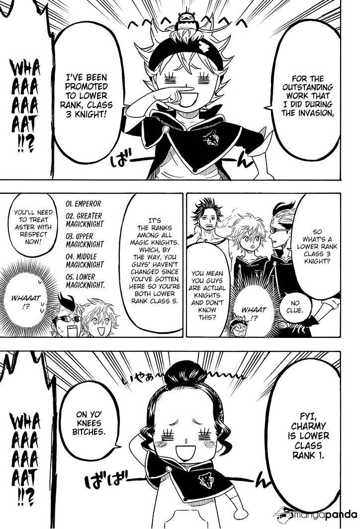 Black Clover, Chapter 37