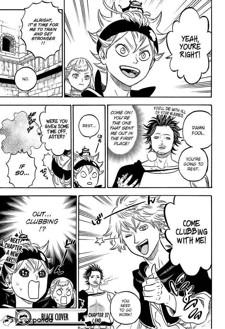 Black Clover, Chapter 37