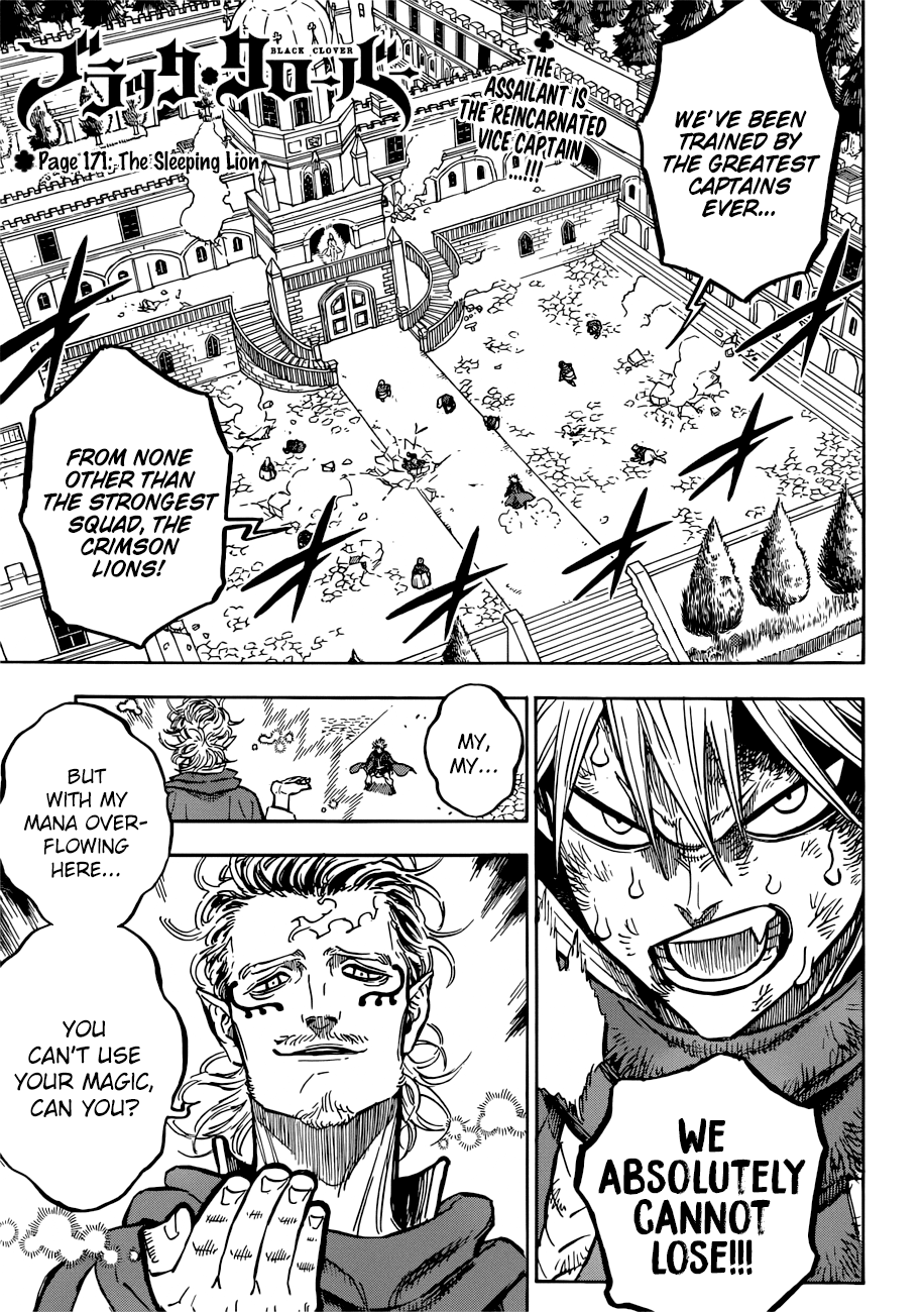 Black Clover, Chapter 171