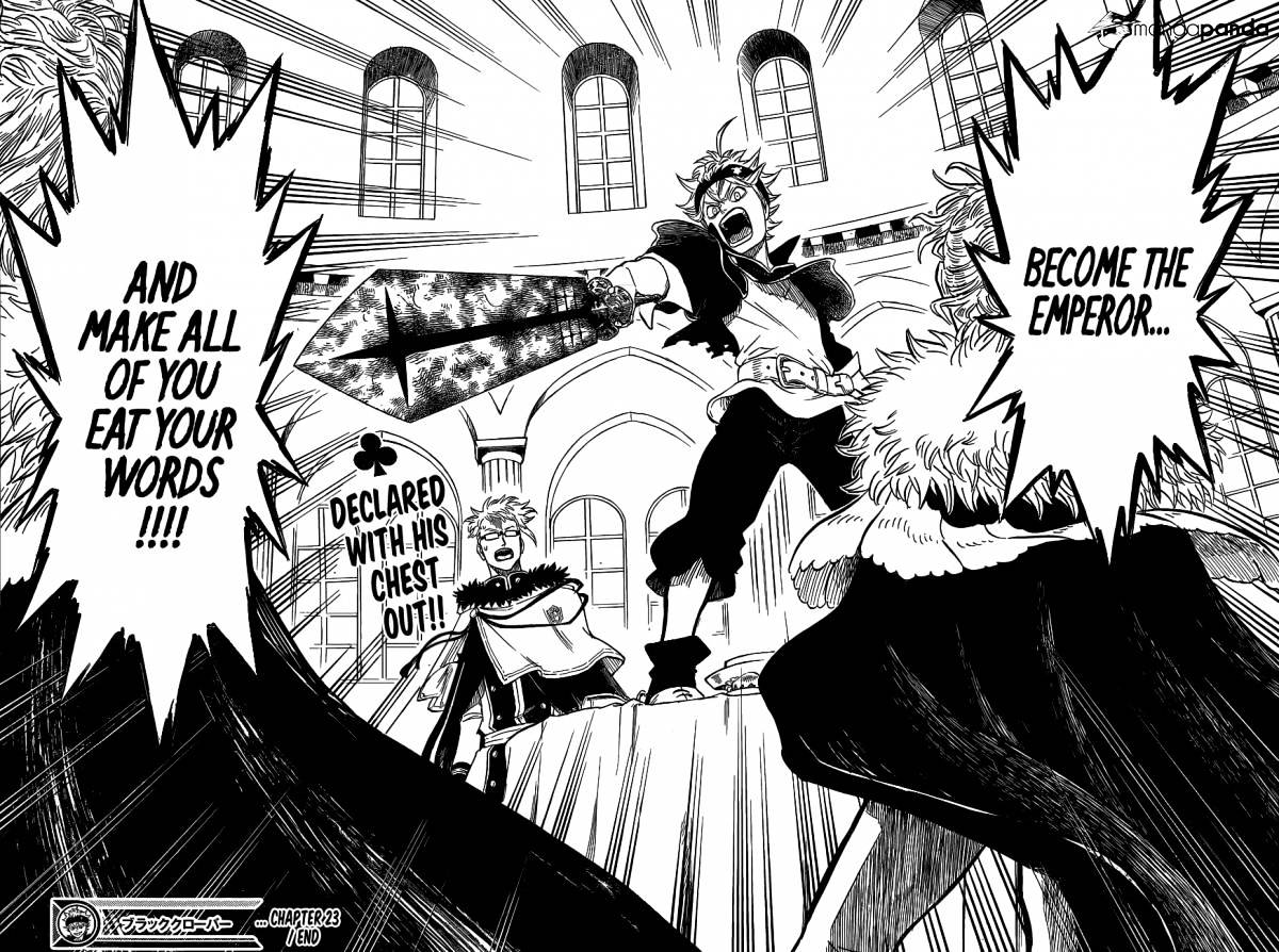 Black Clover, Chapter 23