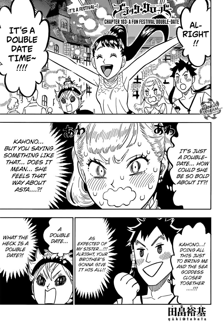 Black Clover, Chapter 103