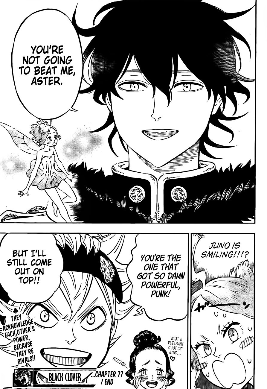 Black Clover, Chapter 77