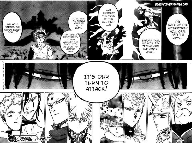 Black Clover, Chapter 263