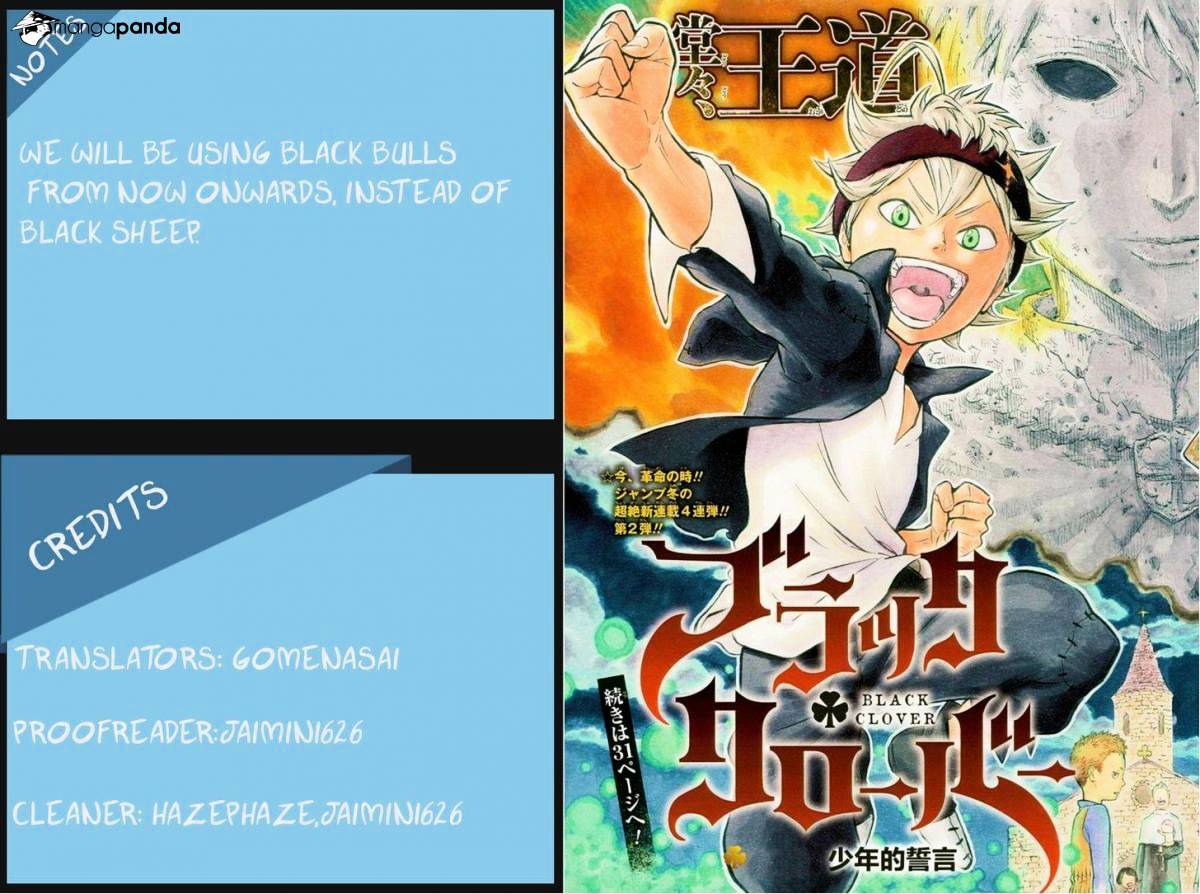 Black Clover, Chapter 5