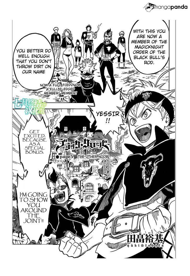 Black Clover, Chapter 5