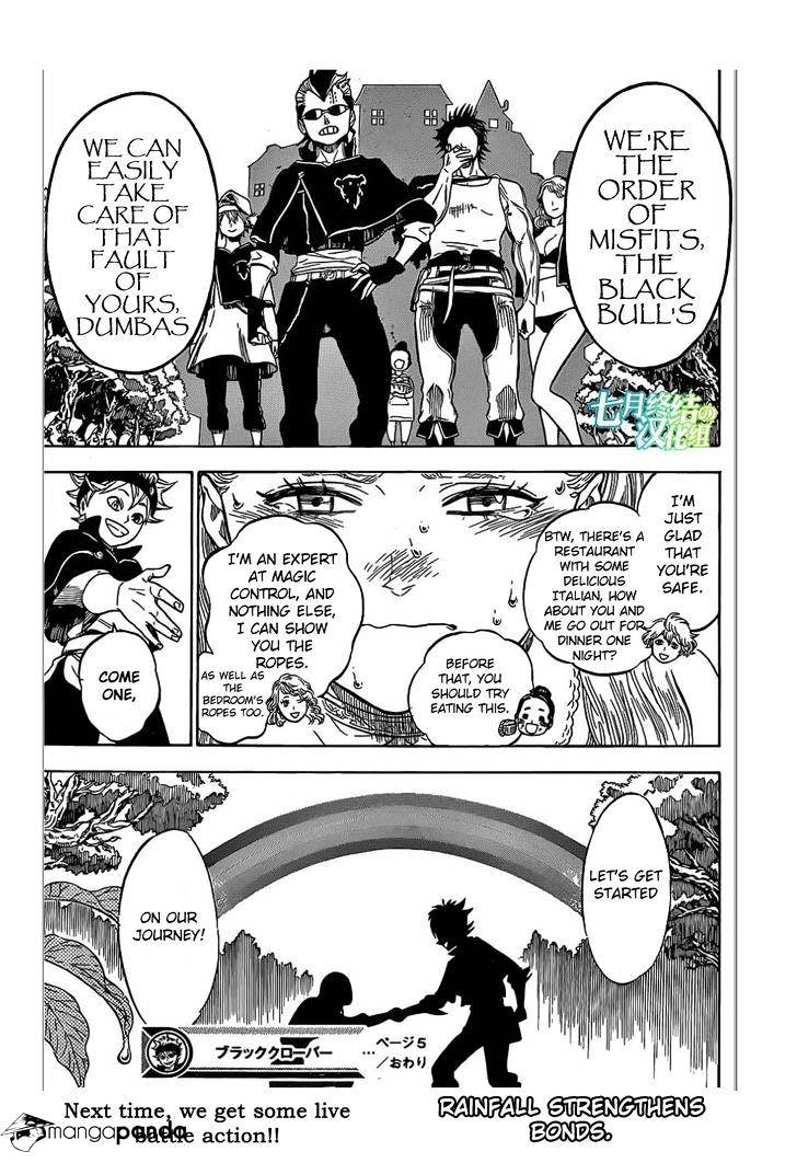 Black Clover, Chapter 5