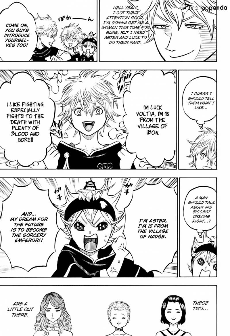 Black Clover, Chapter 38