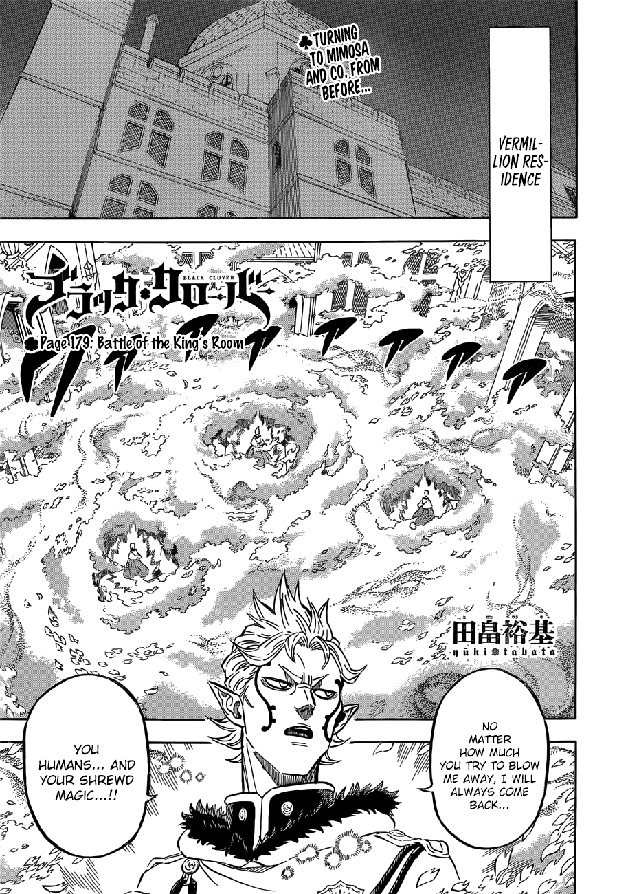 Black Clover, Chapter 179