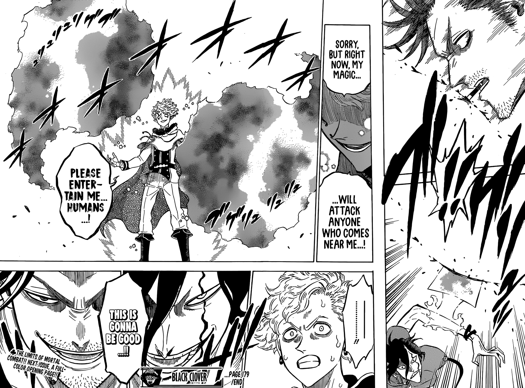 Black Clover, Chapter 179