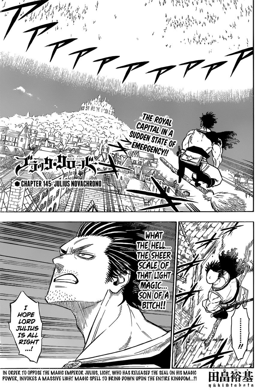 Black Clover, Chapter 145