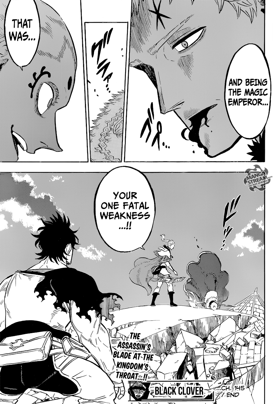 Black Clover, Chapter 145