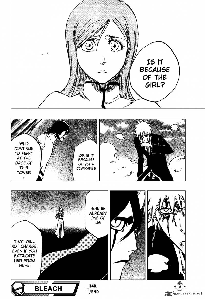 Bleach, Chapter 340