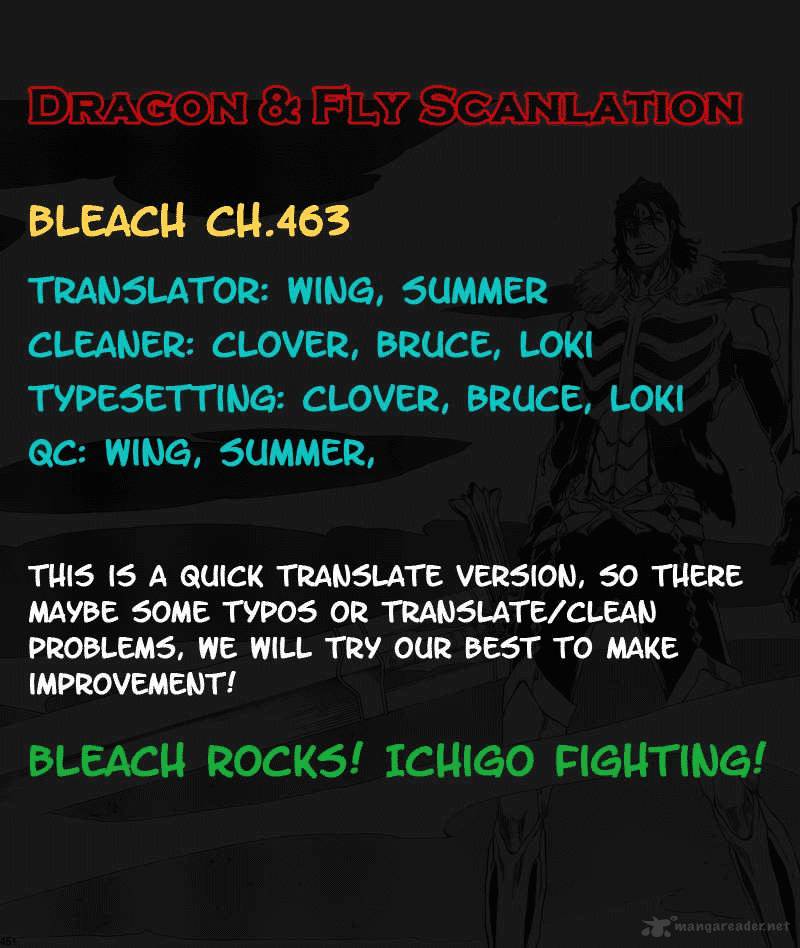 Bleach, Chapter 463