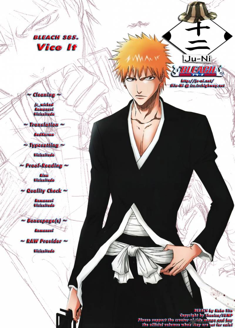 Bleach, Chapter 385