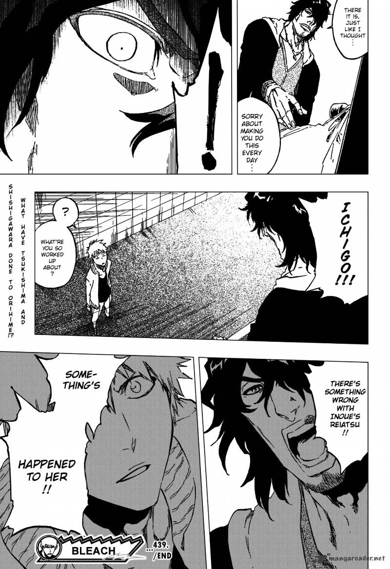 Bleach, Chapter 439