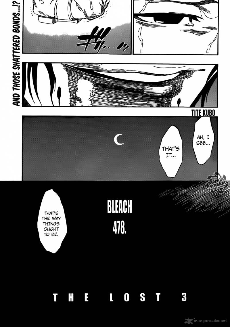 Bleach, Chapter 478