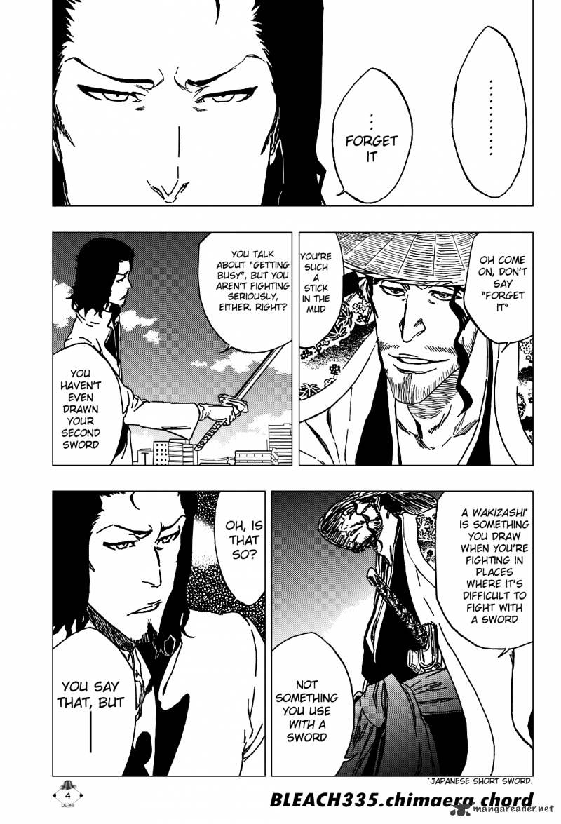 Bleach, Chapter 335