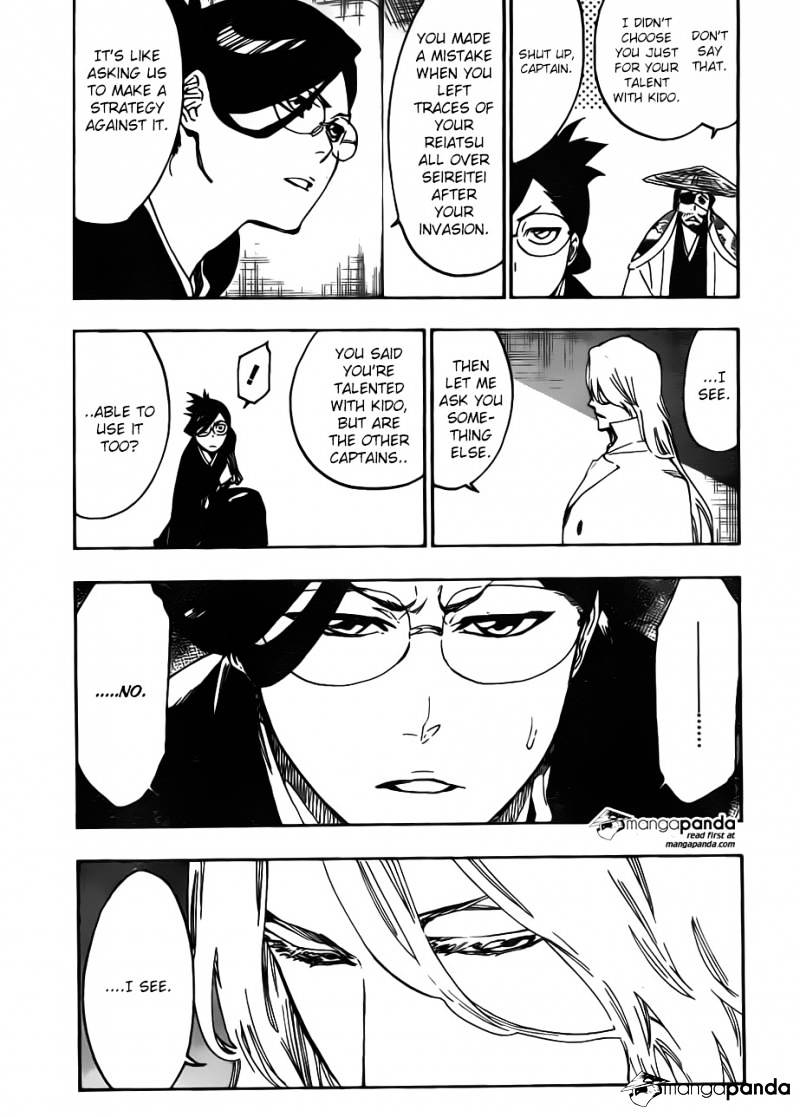 Bleach, Chapter 551