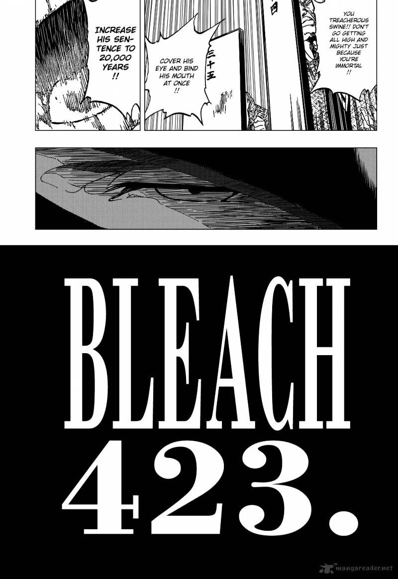 Bleach, Chapter 423