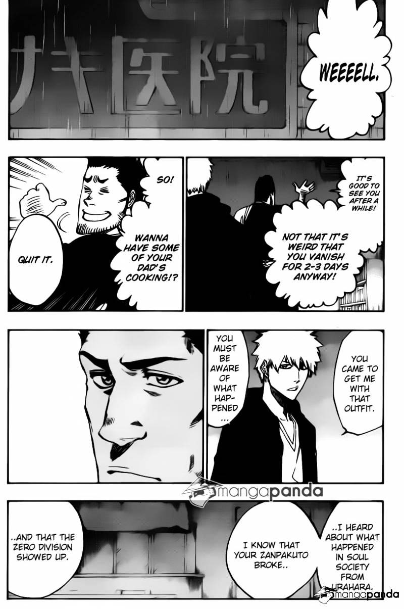 Bleach, Chapter 528