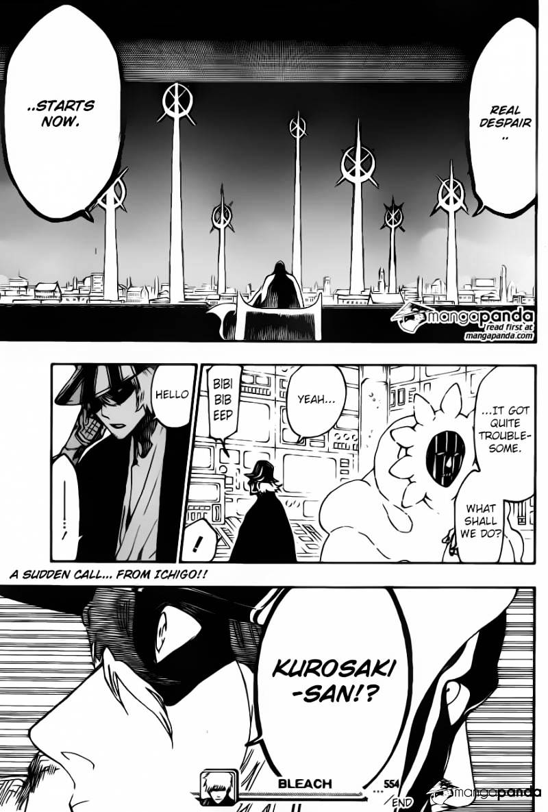 Bleach, Chapter 554